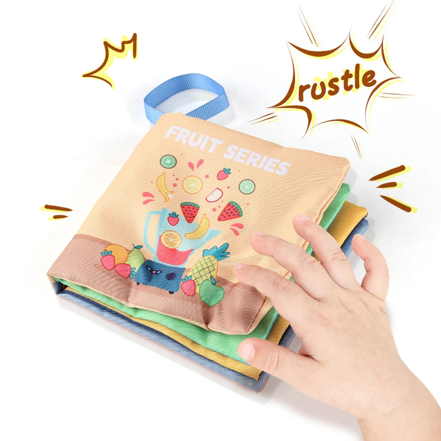 High Contrast Baby Sensory Soft Book