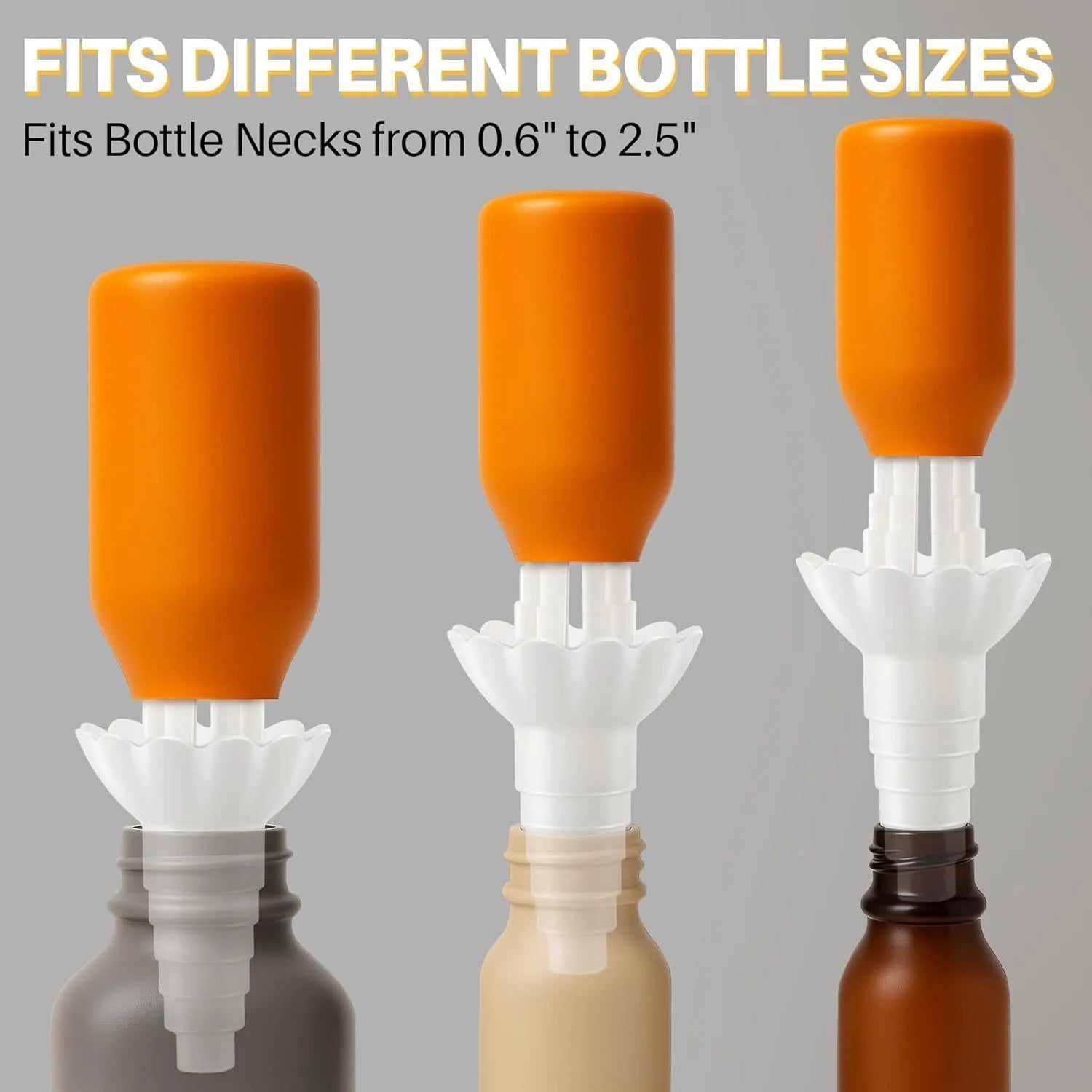 Reusable Bottle Transfer Connector