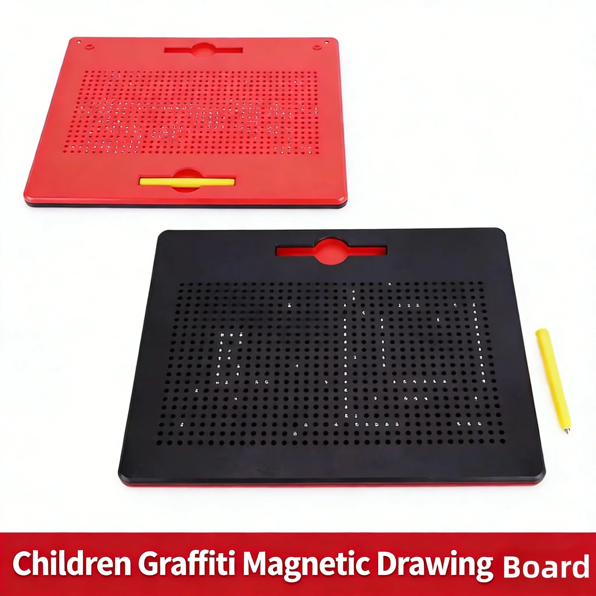 Children Graffiti Magnetic Drawing Board Magnetic Ball Sketch Pad Kids Learning Drawing Educational Toy For Boys Girls Kids